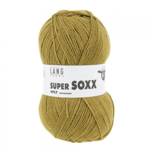 Lang Yarns Super Soxx 4-ply - Pelote de 100 gr - Coloris 0050 Or