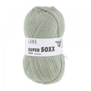 Lang Yarns Super Soxx 4-ply - Pelote de 100 gr - Coloris 0092 Sauge