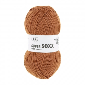 Lang Yarns Super Soxx 6-ply - Pelote de 150 gr - Coloris 0011 Bronze