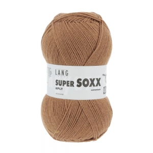 Lang Yarns Super Soxx 6 fils - Pelote de 150 gr - Coloris 0039 Camel