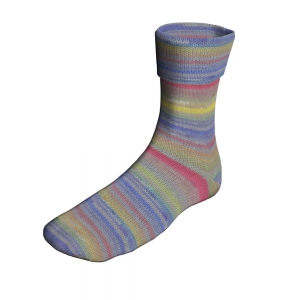 Lang Yarns Super Soxx Color 4 fils - Pelote de 100 gr - Coloris 0221