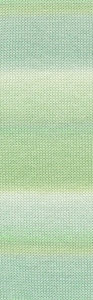 Lang Yarns Super Soxx Color Cashmere - Pelote de 100 gr - Coloris 0033 Vert/Beige