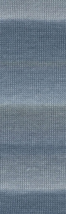 Lang Yarns Super Soxx Color Cashmere - Pelote de 100 gr - Coloris 0036 Gris/Marron