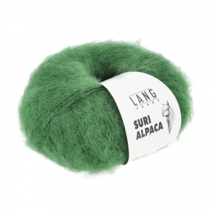 Lang Yarns Suri Alpaca - Pelote de 25 gr - Coloris 0118 Sapin