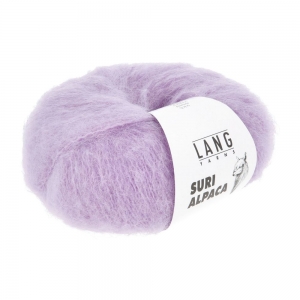 Lang Yarns Suri Alpaca - Pelote de 25 gr - Coloris 0145 Mauve