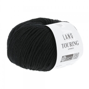 Lang Yarns Touring - Pelote de 50 gr - Coloris 0004 Noir