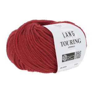 Lang Yarns Touring - Pelote de 50 gr - Coloris 0060 Rouge
