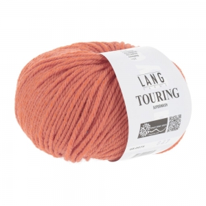 Lang Yarns Touring - Pelote de 50 gr - Coloris 0075 Mandarine