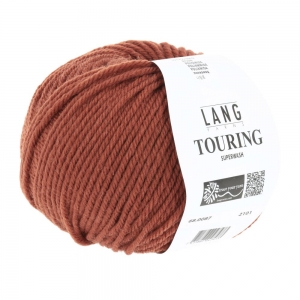Lang Yarns Touring - Pelote de 50 gr - Coloris 0087 Rouille