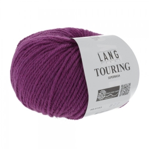Lang Yarns Touring - Pelote de 50 gr - Coloris 0163 Cyclamen