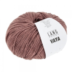 Lang Yarns Vaya - Pelote de 50 gr - Coloris 0087 Rouille