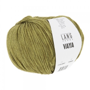 Lang Yarns Vaya - Pelote de 50 gr - Coloris 0097 Olive Clair