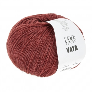 Lang Yarns Vaya - Pelote de 50 gr - Coloris 0187 Brique