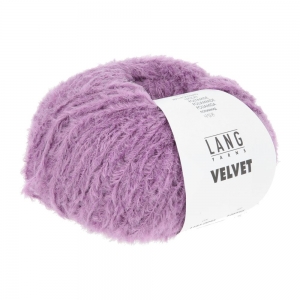 Lang Yarns Velvet - Pelote de 50 gr - Coloris 0045 Mauve