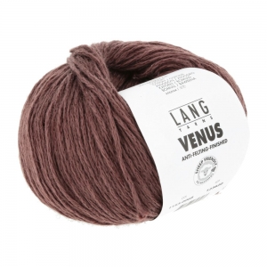 Lang Yarns Venus - Pelote de 50 gr - Coloris 0068 Marron