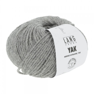 Lang Yarns Yak 1103 - Pelote de 50 gr - Coloris 0003 Gris Clair Mélangé