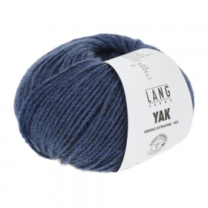 Lang Yarns Yak 1103 - Pelote de 50 gr - Coloris 0006 Bleu