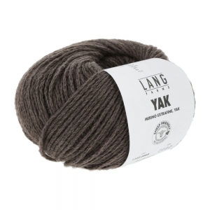 Lang Yarns Yak 1103 - Pelote de 50 gr - Coloris 0068 Marron