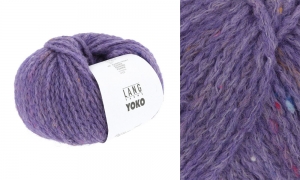 Lang Yarns Yoko - Pelote de 50 gr - Coloris 0047 Violet