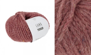 Lang Yarns Yoko - Pelote de 50 gr - Coloris 0087 Brique