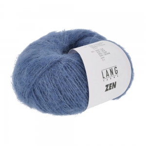 Lang Yarns Zen - Pelote de 25 gr - Coloris 0010 Bleu Turquoise