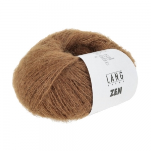 Lang Yarns Zen - Pelote de 25 gr - Coloris 0015 Tabac