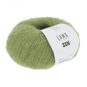 Lang Yarns Zen - Pelote de 25 gr - Coloris 0016 Vert