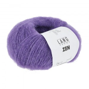 Lang Yarns Zen - Pelote de 25 gr - Coloris 0046 Lilas