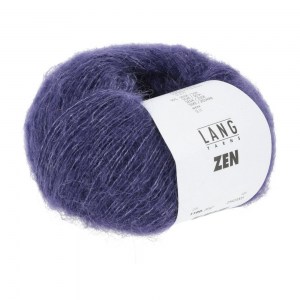Lang Yarns Zen - Pelote de 25 gr - Coloris 0047 Violet