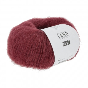 Lang Yarns Zen - Pelote de 25 gr - Coloris 0062 Vineux