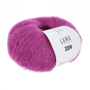 Lang Yarns Zen - Pelote de 25 gr - Coloris 0065 Pink