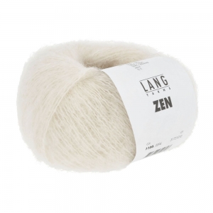 Lang Yarns Zen - Pelote de 25 gr - Coloris 0094 Écru