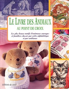 Le livre des animaux au point de croix - Editions de saxe