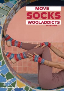 Livret WoolAddicts by Lang Yarns Move Socks