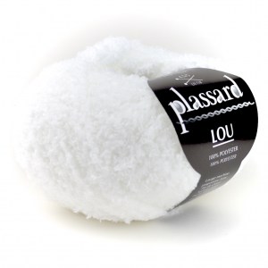 Plassard Lou - Pelote de 50 gr - Coloris 110 Blanc