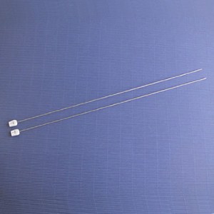 Aiguilles à tricoter 40 cm en acier n°1