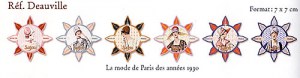 Carte à fil modèle Deauville - Sajou