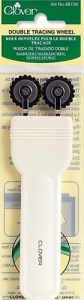 Roulette dentelée pour le double traçage 487W - Clover