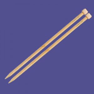 Aiguilles à tricoter 33/35 cm en bambou - Clover