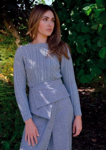 Modest Pull court en Rowan Super Fine Merino 4ply