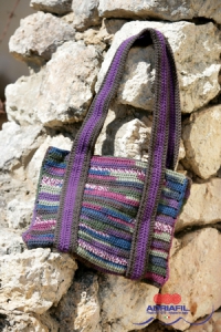 Sac en Adriafil Knitcol et Adriafil Genziana