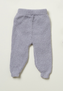 Moss Stitch Joggers Jogging en Rowan Baby Merino Silk DK