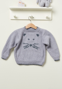 Mouse Sweater Pull en Rowan Baby Merino Silk DK