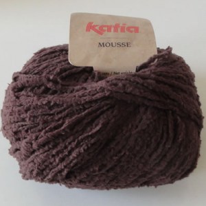 Katia Mousse pelote de 50 gr - 25 Marron foncé