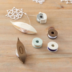Navettes pour frivolité avec bobines - Clover