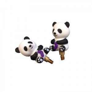 Panda Stoppers Small - Violet - HiyaHiya