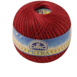 DMC Petra 100 gr n°3 5321 - Rouge carmin