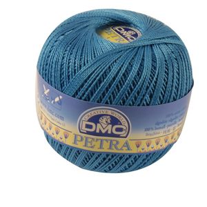 DMC Petra 100 gr n°5 53843 - Bleu piscine