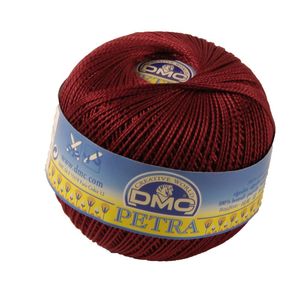 DMC Petra 100 gr n°3 5815 - Cerise