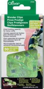 Pinces Prodige Clover - Vert fluo - 50 pièces